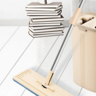 Spin Mop Tablet Mop Dikdörtgen Yeni Temizlik Seti +3 yedek  Bez